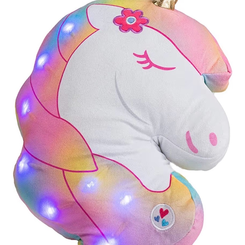 Dreamy Unicorn LED Pillow